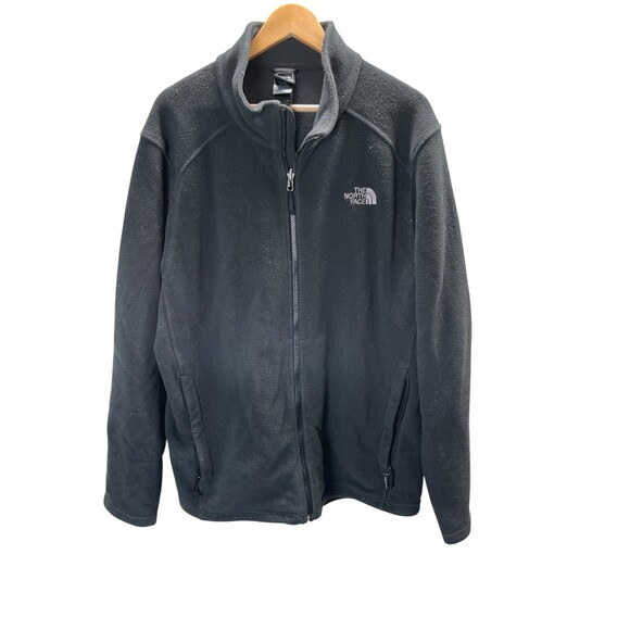 The North Face Fleece Jacket Men's Size XL Gray Zip Up - Picture 1 of 6